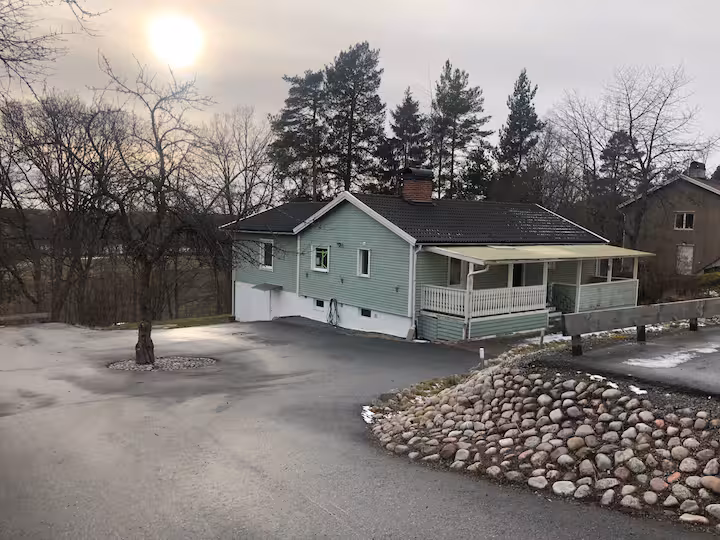 Stort nyrenoverat hus i södra Stockholm